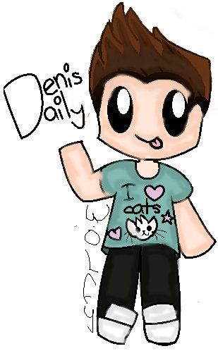 309x498 Denisdaily Fanart So Cute ^ ^ Denisdaily Fan Art Dennis Daily