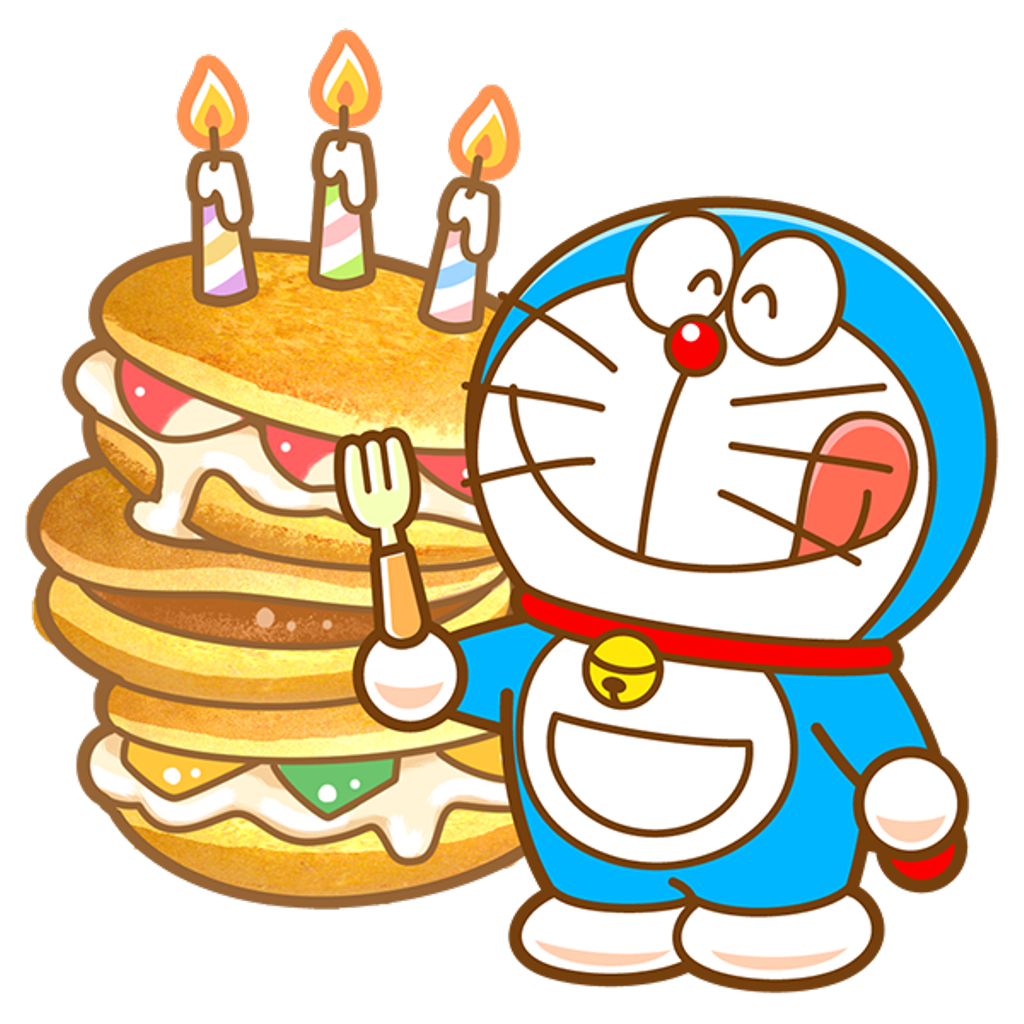 1024x1024 Doraemon Cake Transparent Png Clipart Free Download