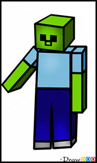 200x336 How To Draw Minecraft Video Game Characters Drawing Tutorials