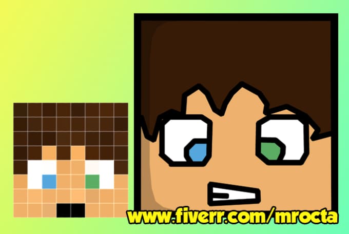 680x456 Create Minecraft Cartoon Avatar For Youtube