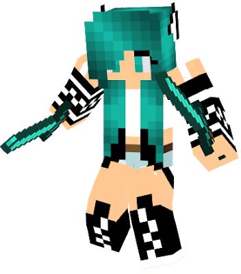 352x400 Drawing Avatars Minecraft Girl Transparent Png Clipart Free