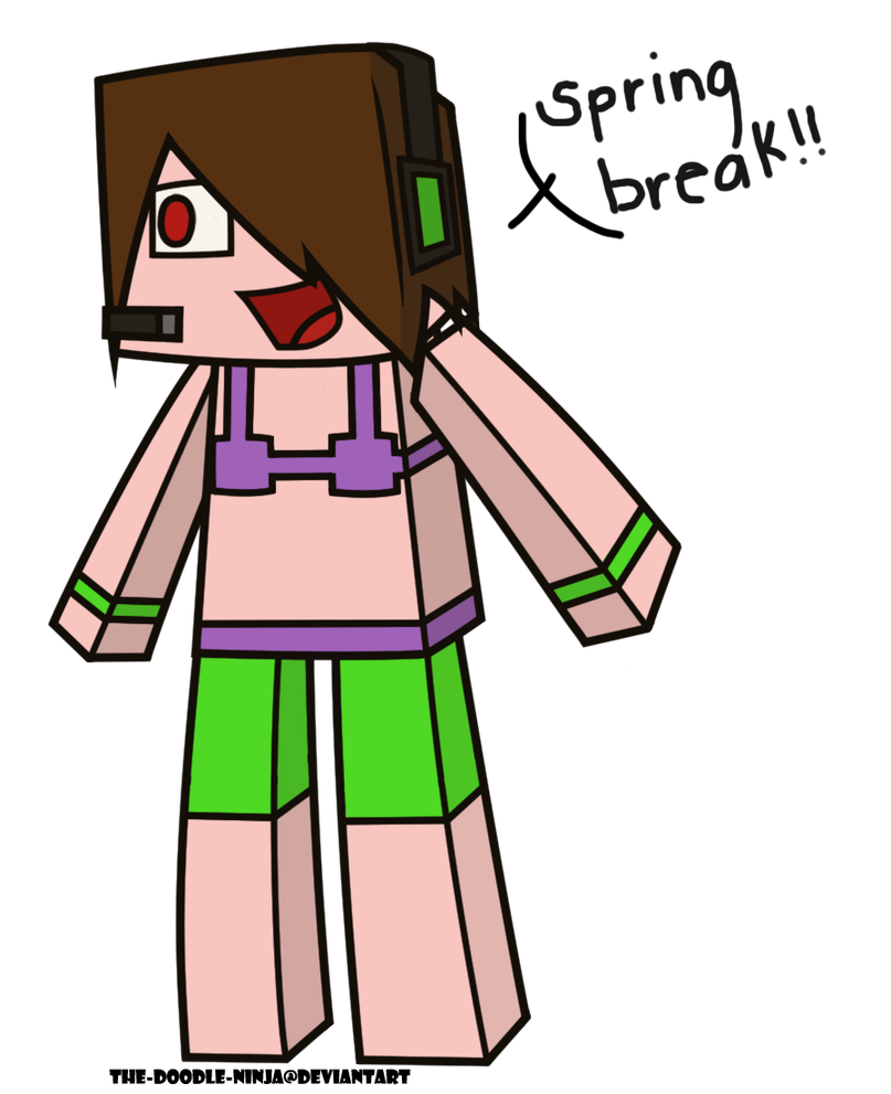 807x991 Minecraft Spring Break !!