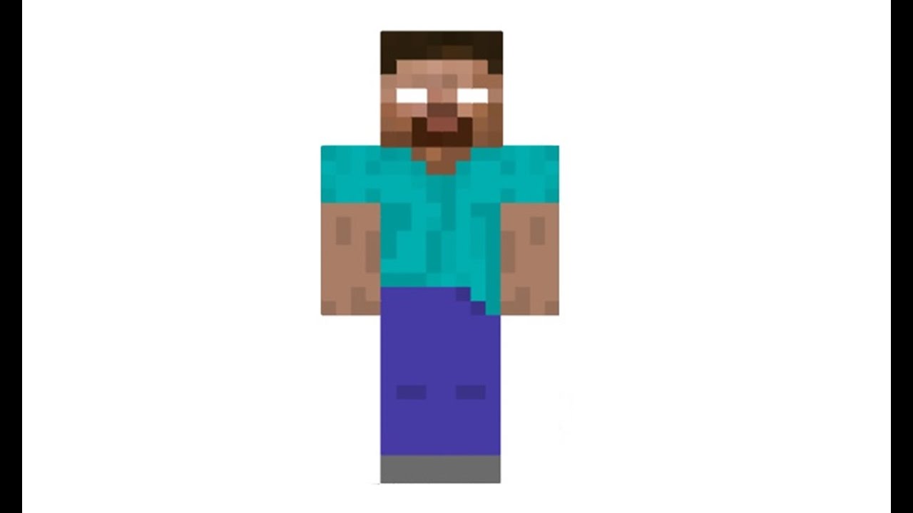 1280x720 How To Draw Herobrine From Minecraft