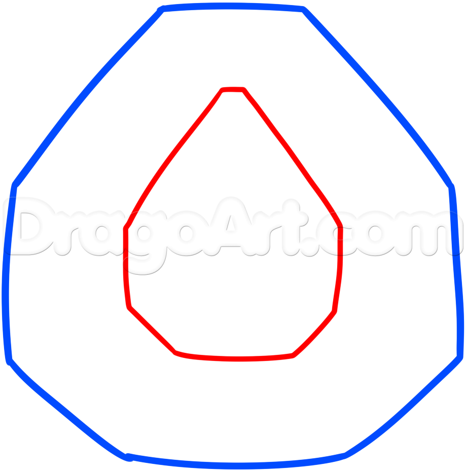 919x929 How To Draw A Minecraft Diamond, Step