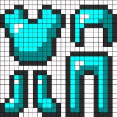 236x236 How To Draw Minecraft Sword On Graph Paper