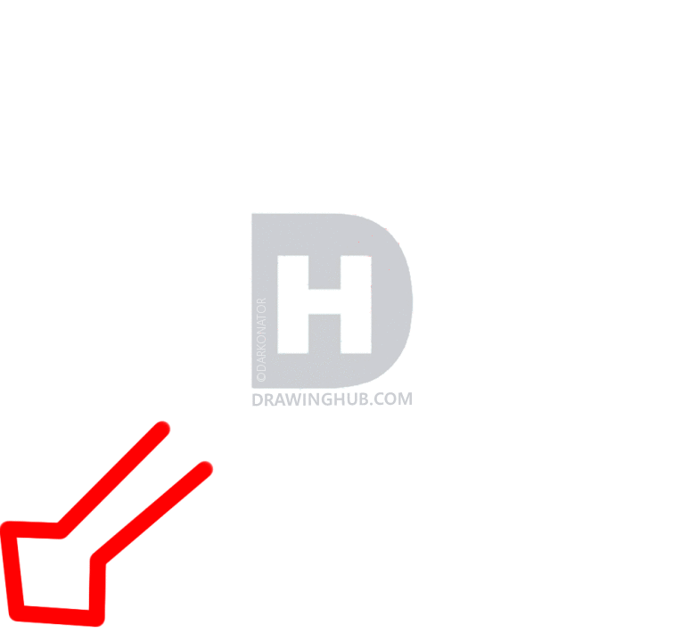 755x720 How To Draw The Minecraft Diamond Sword, Step