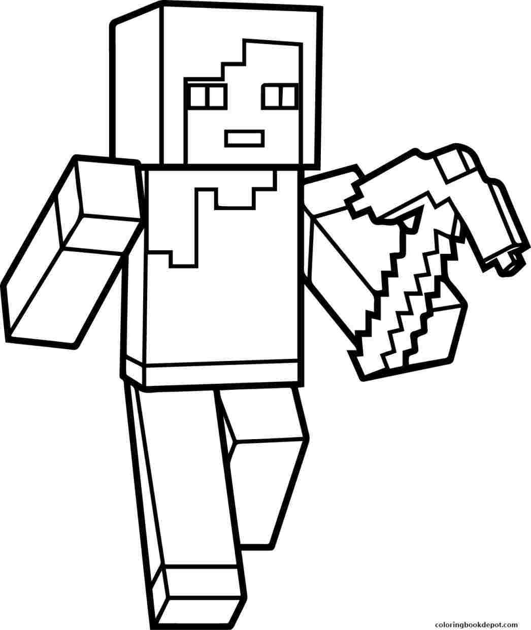 1046x1241 How To Draw Minecraft Drawing Fine Art
