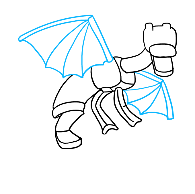 680x678 How To Draw Ender Dragon From Minecraft