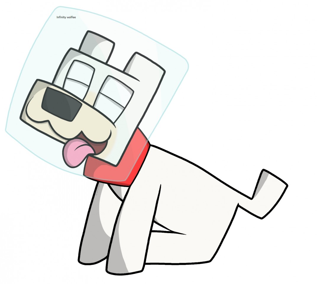 1072x960 Space Dog Craft Minecraft Server