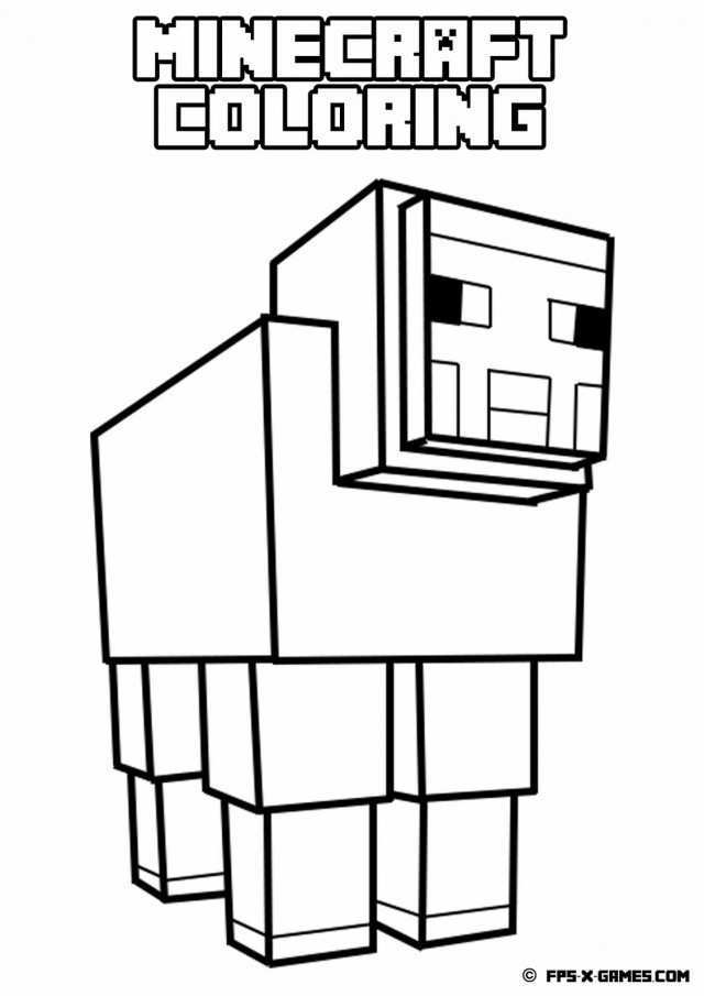 640x905 Minecraft Creeper Coloring