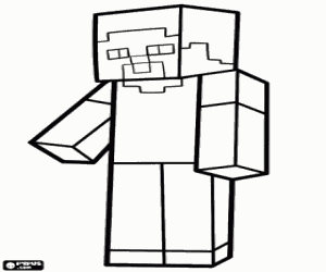 300x250 Minecraft Coloring Pages Printable Games