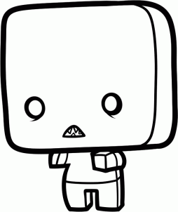 254x302 How To Draw A Chibi Minecraft Zombie Step Minecraft