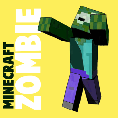 400x400 How To Draw A Minecraft Zombie Easy Step