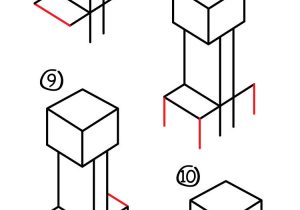 300x210 Minecraft Drawings Step