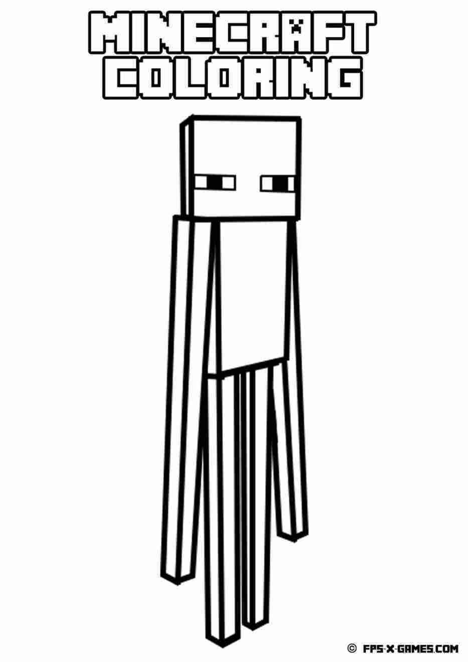933x1320 Minecraft Pictures Easy To Draw