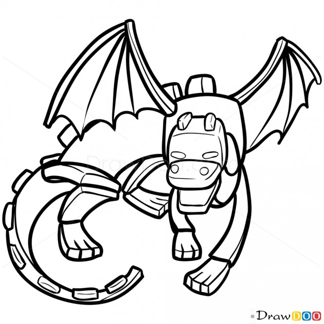 665x665 Step Png W H Zc Q A T On How To Draw Ender Dragon