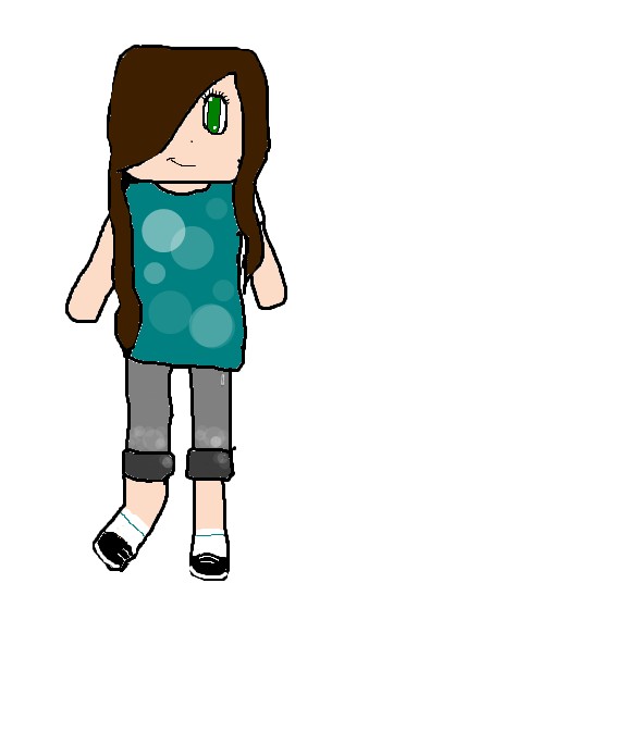 576x673 A Girl Drawing Minecraft Blog