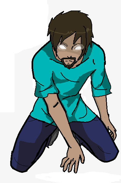 391x590 Herobrine I Love Herobrine He Is So Cool I Wish I Could Spot Him