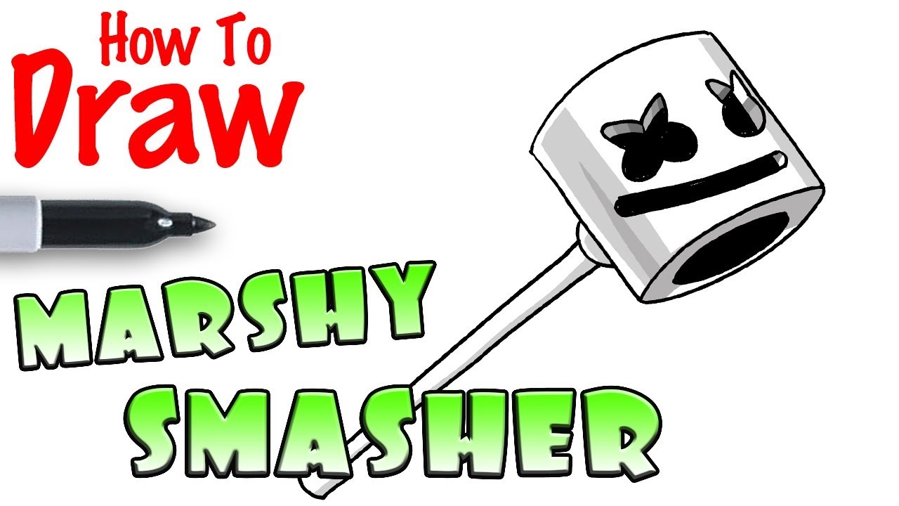 1280x720 how to draw marshy smasher pickaxe fortnite