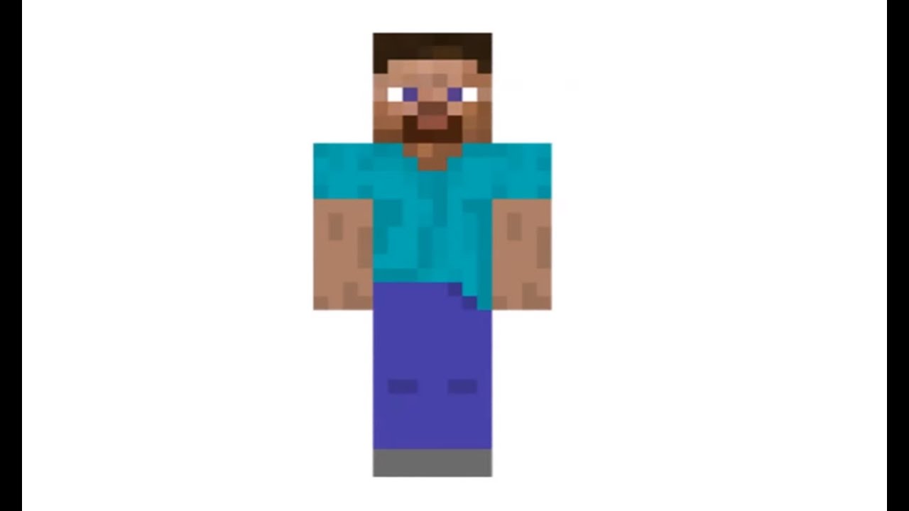 1280x720 Huge Collection Of 'minecraft Steve Drawing' Download More Than