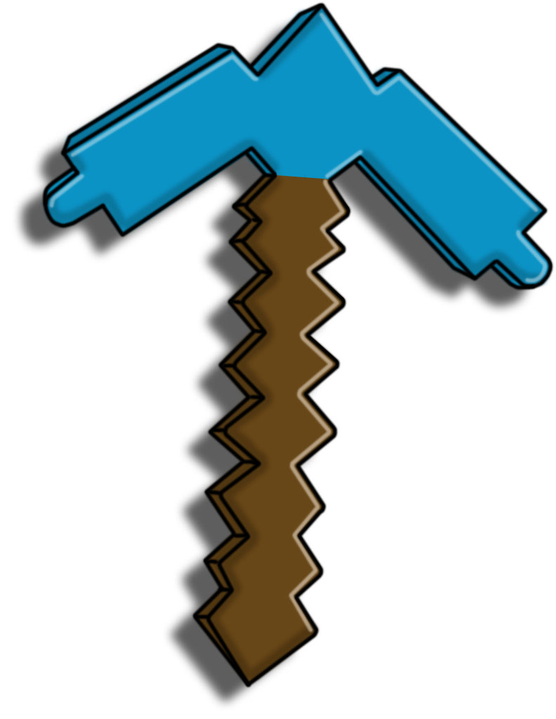 792x1024 Payton's Minecraft Pickaxe Protoype Peytons New Minecraft