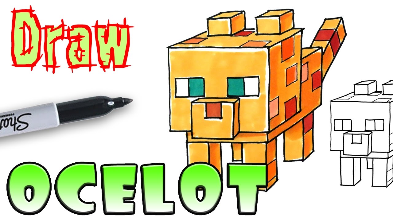 1280x720 how to draw ocelot