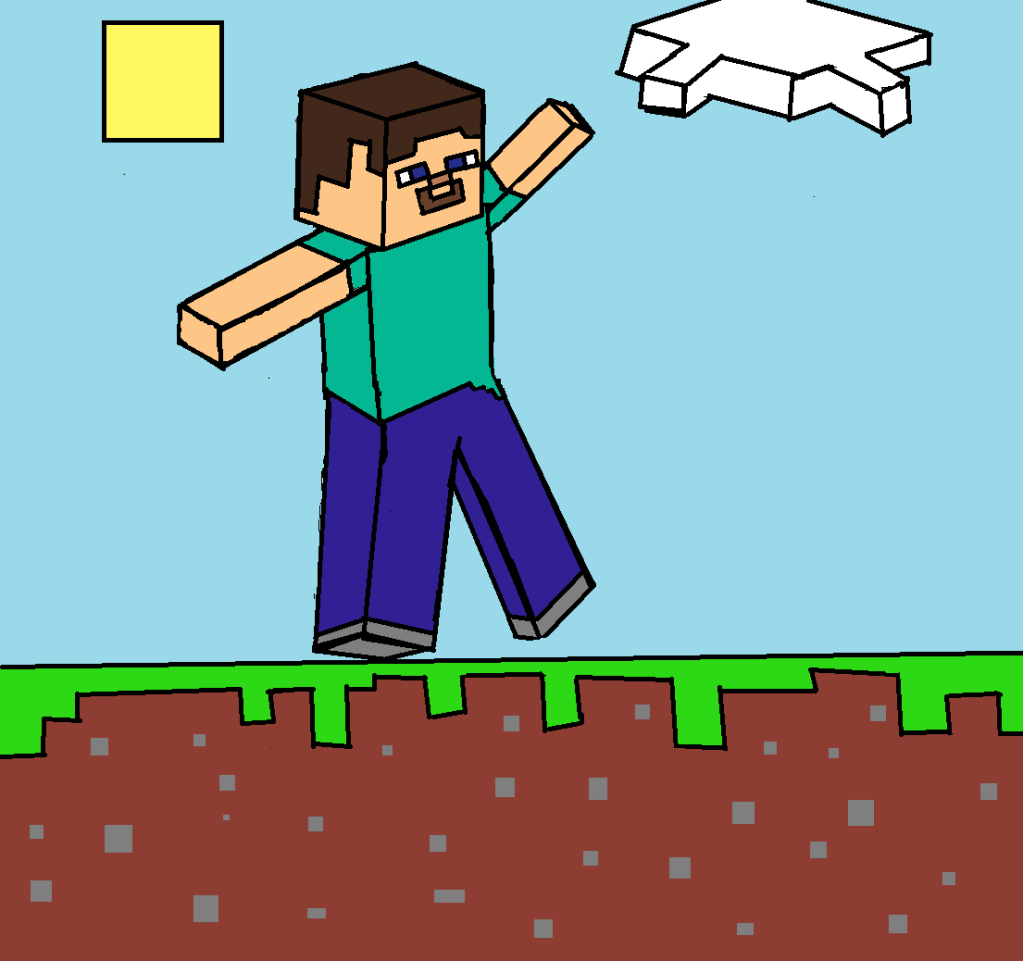 1023x961 Minecraft Drawing Gallery
