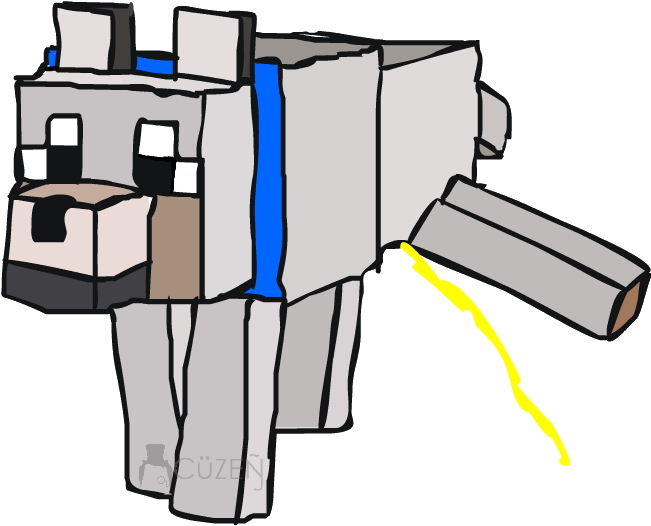 651x526 Custom Minecraft Avatar Drawings