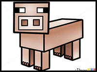 200x149 How To Draw Minecraft Video Game Characters Drawing Tutorials