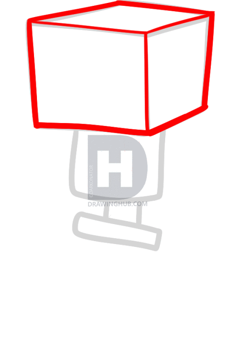 492x720 How To Draw A Minecraft Skeleton, Minecraft Skeleton, Step