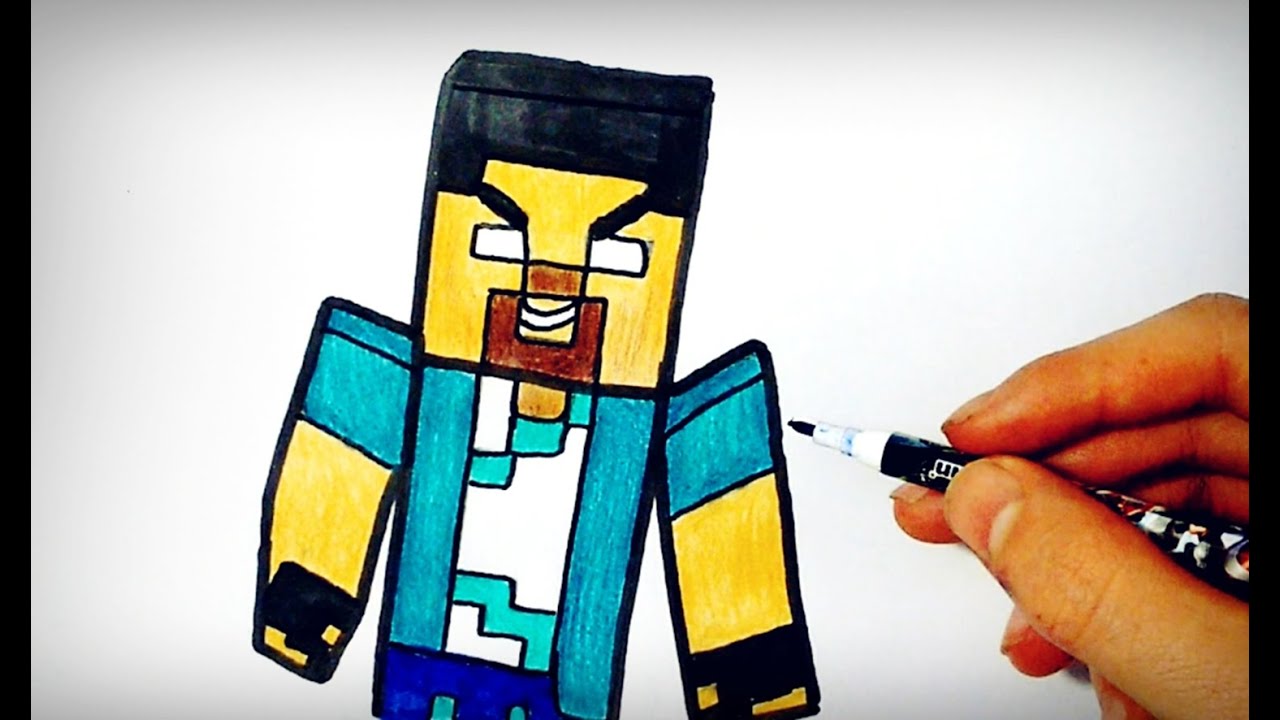 1280x720 Como Desenhar O Rezendeevil De Minecraft