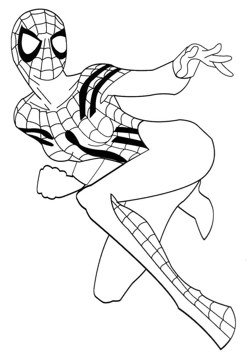 979x1405 Minecraft Spider Coloring Pages Free Of Attachment