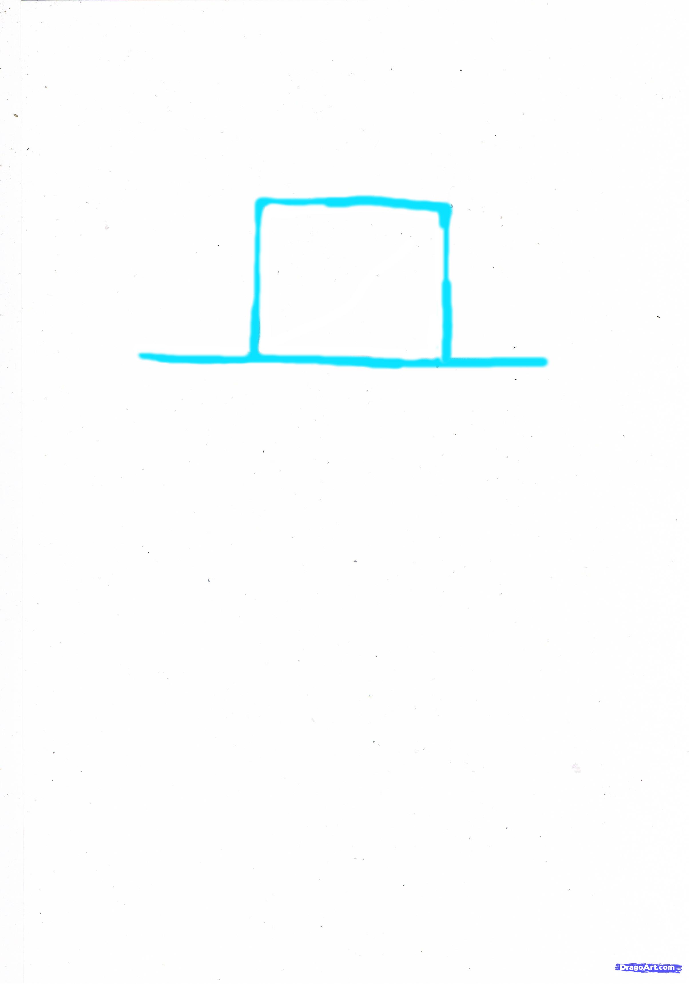 2409x3437 Draw Steve Minecraft, Step