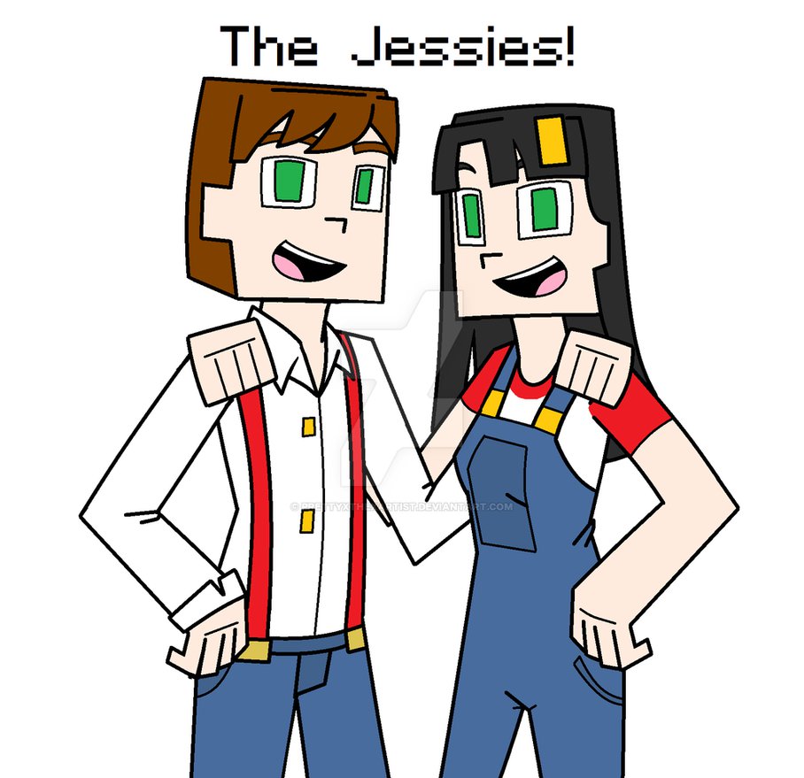 908x879 Minecraft Story Mode The Jessies!