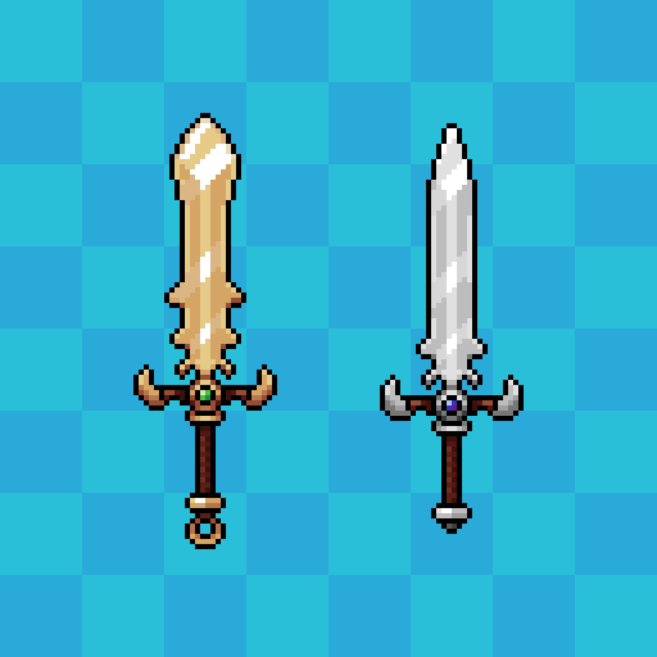 1280x1280 Golden And Silver