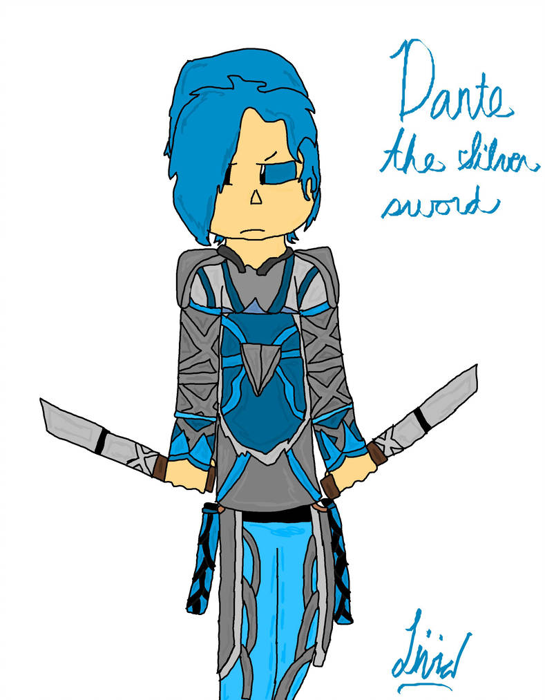 789x1013 dante the silver sword minecraft diaries oc