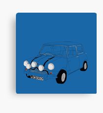 210x230 Mini Cooper Drawing Canvas Prints Redbubble