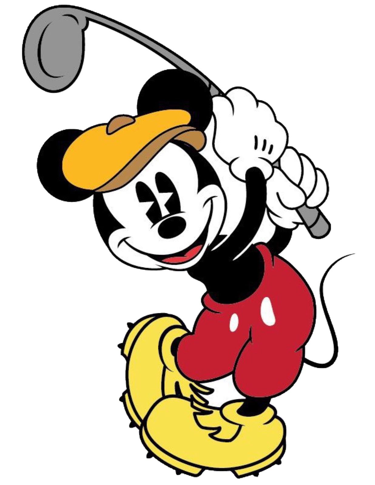 1236x1600 Old Mickey Golf Drawing, Golf, Golf Cards