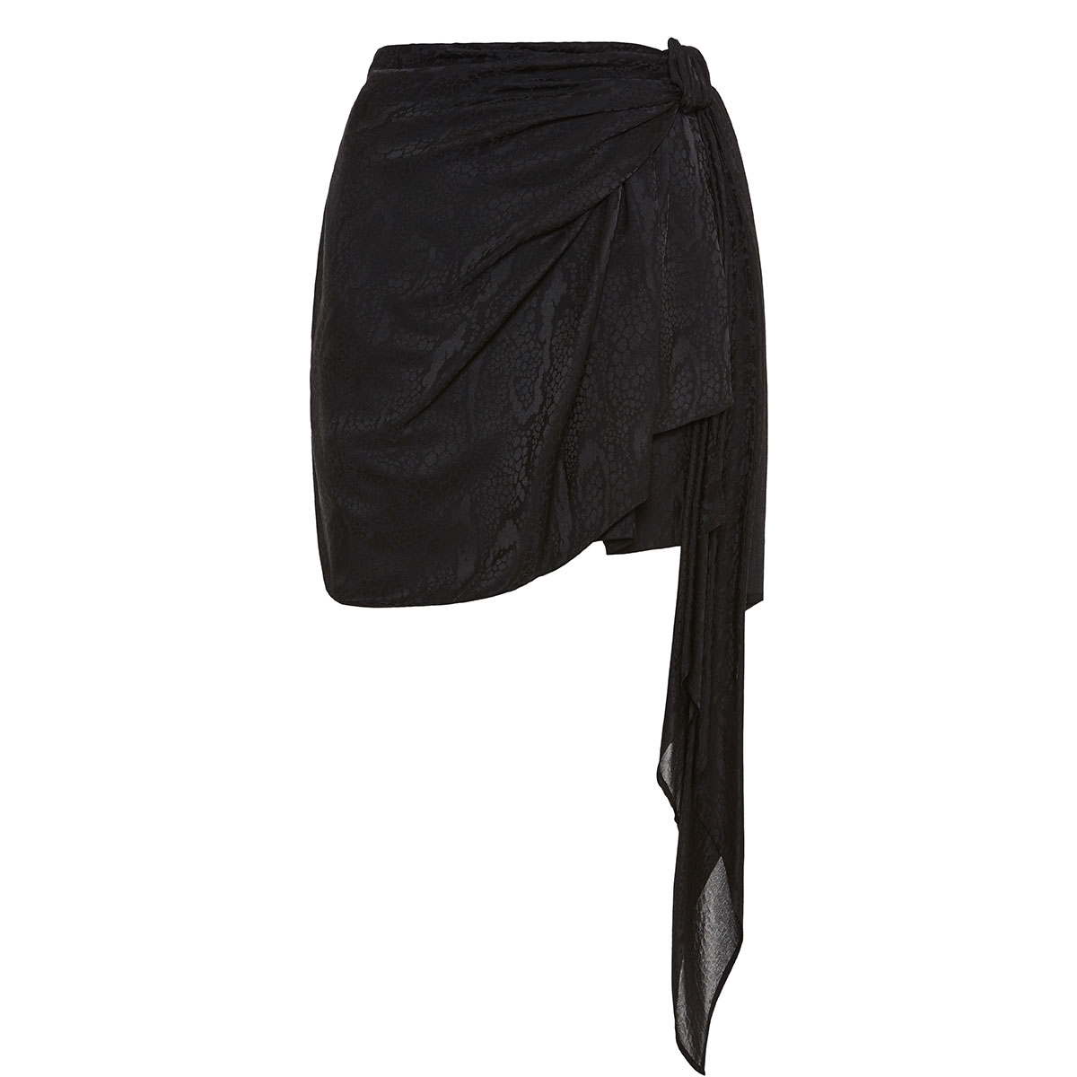 1200x1200 Draped Jacquard Mini Skirt Luisaworld