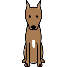 225x225 best drawing minpins images miniature doberman pinscher