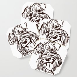 264x264 schnauzer coasters