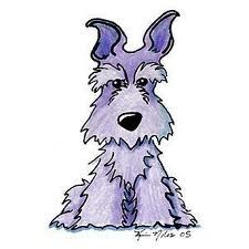 225x225 Schnauzer Cartoon