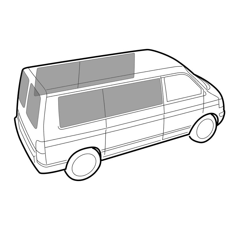 798x797 Curtain Set Piece For Short Wheel Base