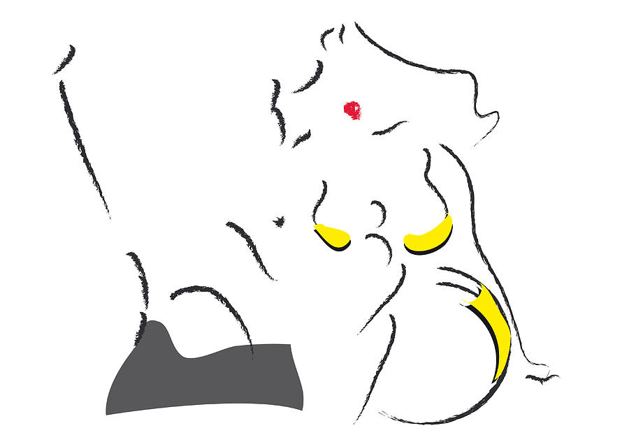 900x636 Human, Figure, Minimalist, Drawing