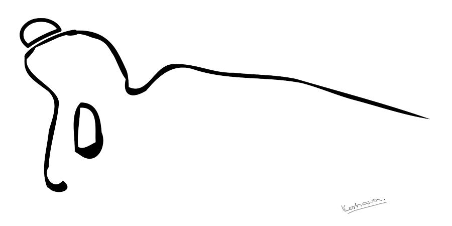 900x450 Reclining Buddha Minimalist Digital Art