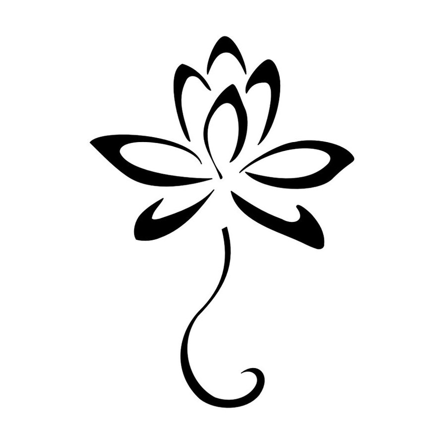 894x894 Collection Of Free Minimalist Drawing Lotus Flower Download On Ui Ex