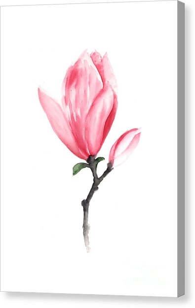 395x622 Magnolia Minimalist Painting Wall Decor Painting