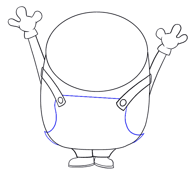 678x600 How To Draw Bob The Minion Easy Step