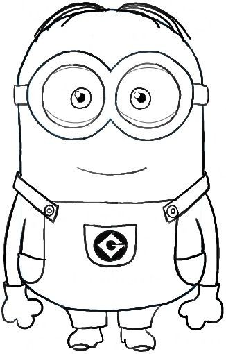 Minion Bob Drawing | Free download on ClipArtMag