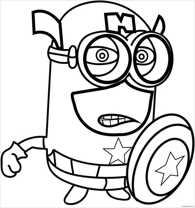 672x714 minion coloring pages free minion coloring pages minions me sheets
